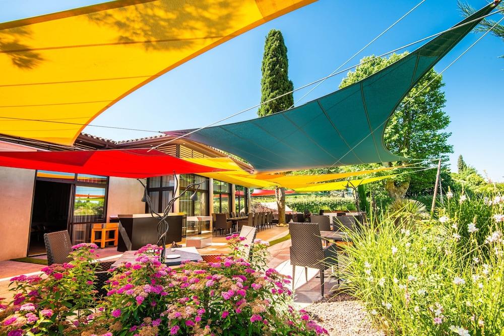 קרקסון Hotel Le Parc - La Table De Franck Putelat מראה חיצוני תמונה