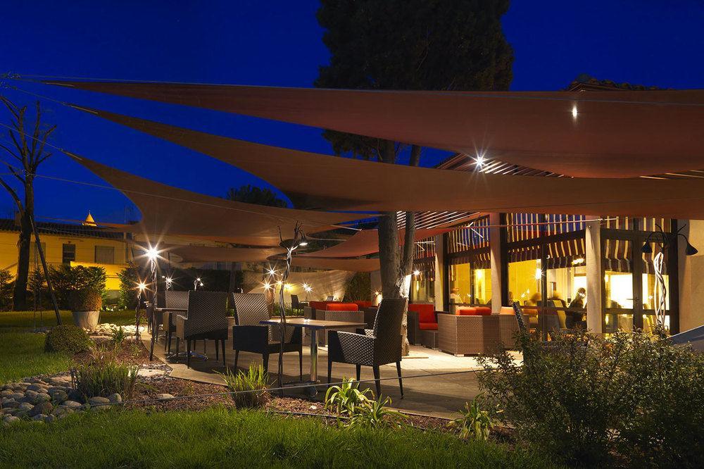 קרקסון Hotel Le Parc - La Table De Franck Putelat מראה חיצוני תמונה
